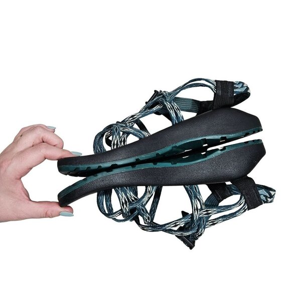 Chaco Womens Z/2 Classic Sandal With Adjustable Straps Vibram‎ Sole Teal size 11 - Picture 7 of 10